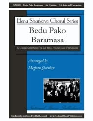 Bedu Pako Baramasa SA choral sheet music cover Thumbnail